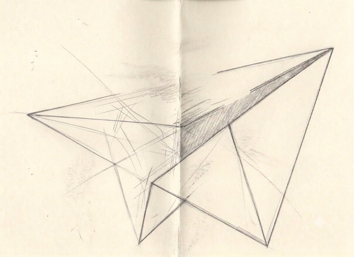 Wireframe assembly of a 1920s luxury car