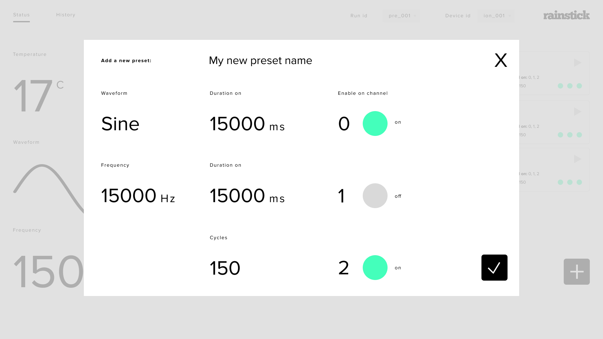 Readiness.io dashboard